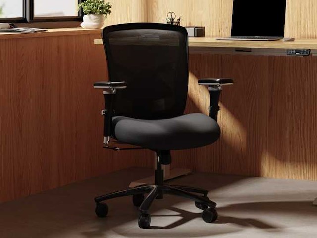 Robuuste c3 bureaustoel, 227 kg capaciteit - afbeelding 1 van  5