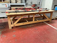 Robuuste houten werkbank - afbeelding 2 van  4