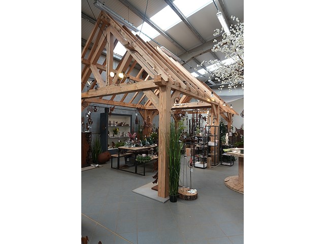 Robuuste houtskeletbouw — complete carport, 7×4m - afbeelding 3 van  10