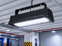 Robuuste led industriële hanglamp – 50w – 6400k koud wit – ip20 – pyramid-50 (6 stuks) - afbeelding 2 van  5