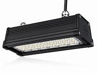 Robuuste led industriële hanglamp – 50w – 6400k koud wit – ip20 – pyramid-50 (6 stuks) - afbeelding 3 van  5