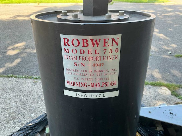 Robwen 750 schuimdosseereenheid - afbeelding 5 van  6