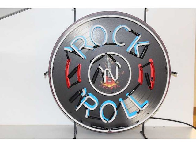 Rock 'n roll - neon verlichting - afbeelding 3 van  4