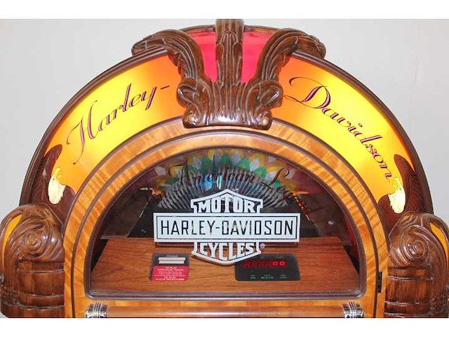 Rock ola - harley davidson - jukebox - afbeelding 5 van  7