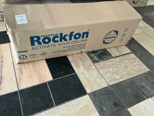 Rockfon hydroclean 12 partij plafondpanelen - afbeelding 3 van  4