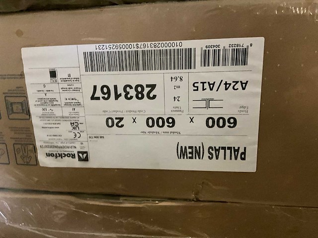 Rockfon pallas plafondpanelen (140x) - afbeelding 3 van  9