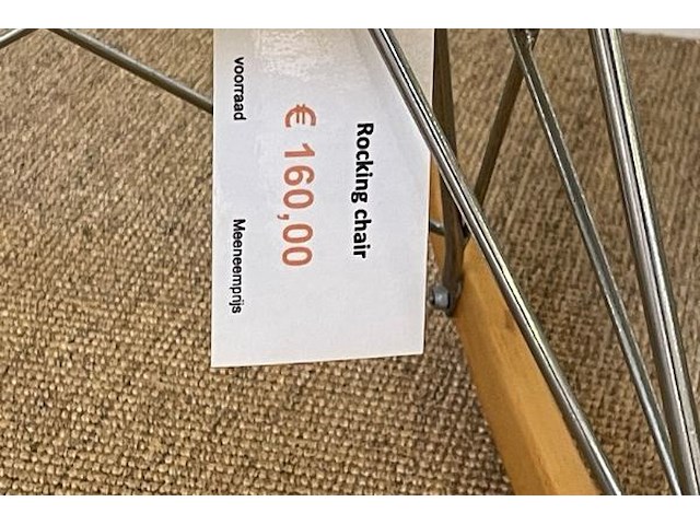 Rocking chair d'ascanio design - afbeelding 4 van  4