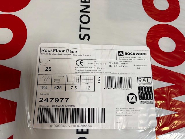 Rockwool rockvloer bodemisolatie - afbeelding 4 van  4