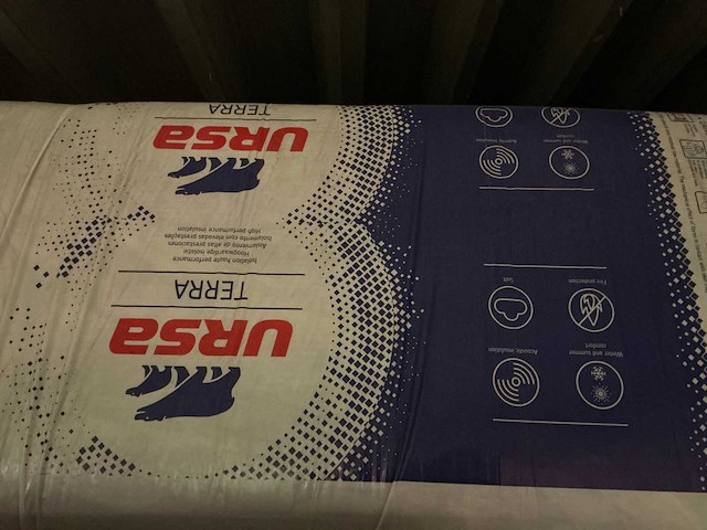 Rockwool/ursa partij glaswolisolatie (circa 50x pak) - afbeelding 4 van  9