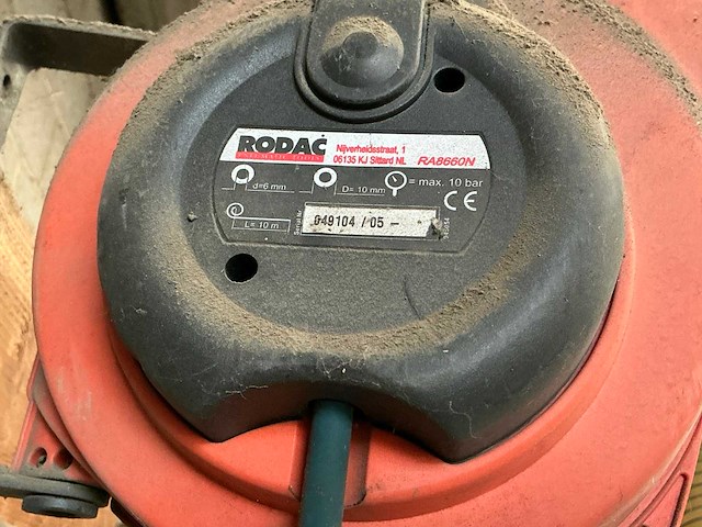 Rodac luchtslanghaspel - afbeelding 2 van  3