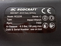 Rodcraft rc2235 haakse momentsleutel 1/2" - afbeelding 6 van  8