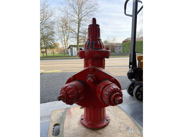 Rode brandkraan - afbeelding 1 van  3