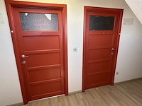 Rode houten deuren 187.5x82cm (10st)