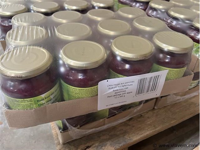 Rode kool met appelmoes - afbeelding 1 van  3