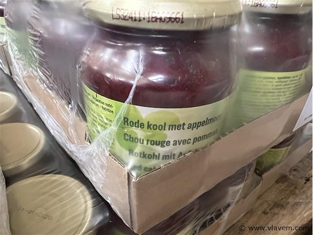 Rode kool met appelmoes - afbeelding 2 van  3