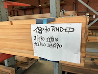 Rode noorse dennen planken (57x) - afbeelding 3 van  4