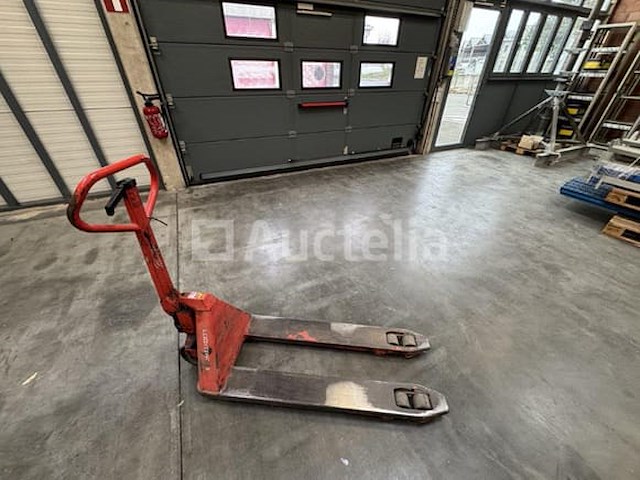 Rode palletwagen logitrans - afbeelding 2 van  12