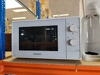 Rode philips senseo twist koffiemachine, snijmachine nicer dicer, sodastream bruiswatertoestel met bijbehorende 60l co2 cilinder met blauwe dop, microgolfoven panasonic nn-e20wwmepe - afbeelding 6 van  7