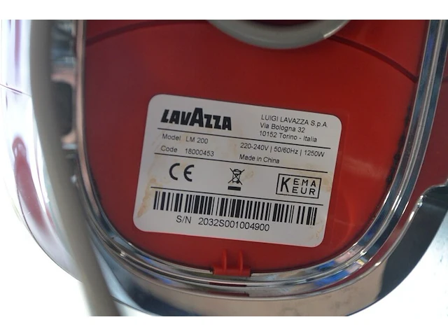 Rode smeg & lavazza a modo mio lm200 koffiecupmachine (17) - afbeelding 7 van  7