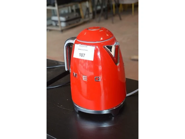 Rode smeg waterkoker model klf03 (18) - afbeelding 3 van  5
