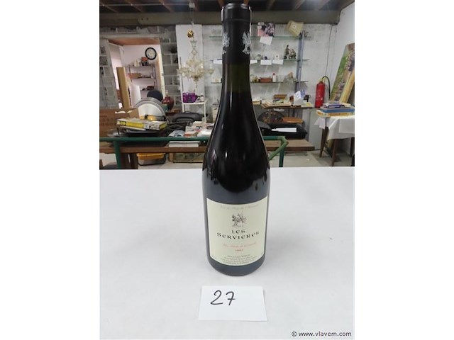 Rode wijn 1 fles - afbeelding 1 van  3