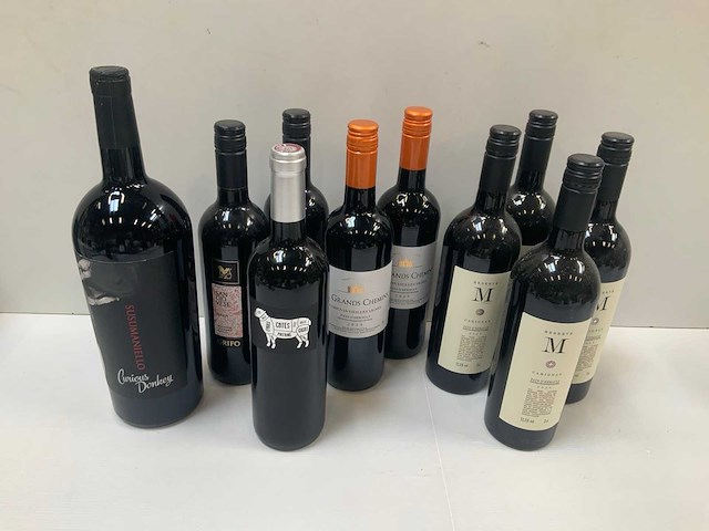 Rode wijn (10x) - afbeelding 1 van  7