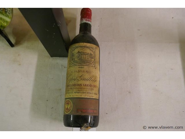 Rode wijn 1980 - afbeelding 1 van  2