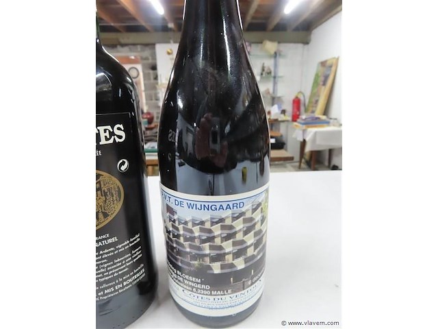 Rode wijn 2 flessen - afbeelding 3 van  3