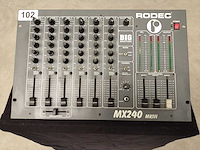 Rodec - mx240 mkiii - analog mixing console - afbeelding 1 van  4