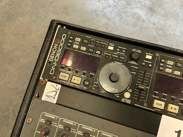Rodec cx1100 + denon 6000 mengpaneel + flightcase - afbeelding 3 van  7