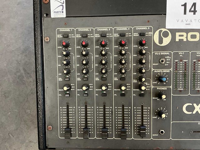 Rodec cx1100 + denon 6000 mengpaneel + flightcase - afbeelding 5 van  7
