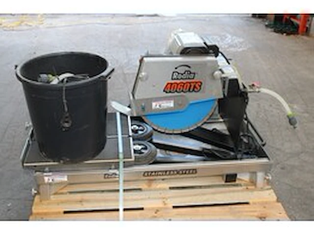 Rodia® diamant zaagmachine 4060ts + gardena dompelpomp - afbeelding 1 van  9