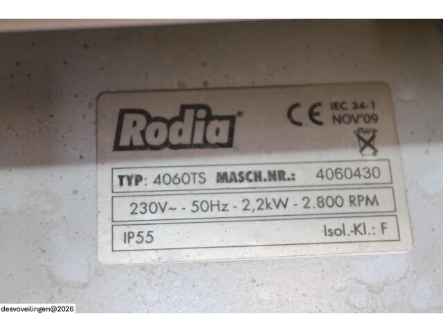 Rodia® diamant zaagmachine 4060ts + gardena dompelpomp - afbeelding 8 van  9