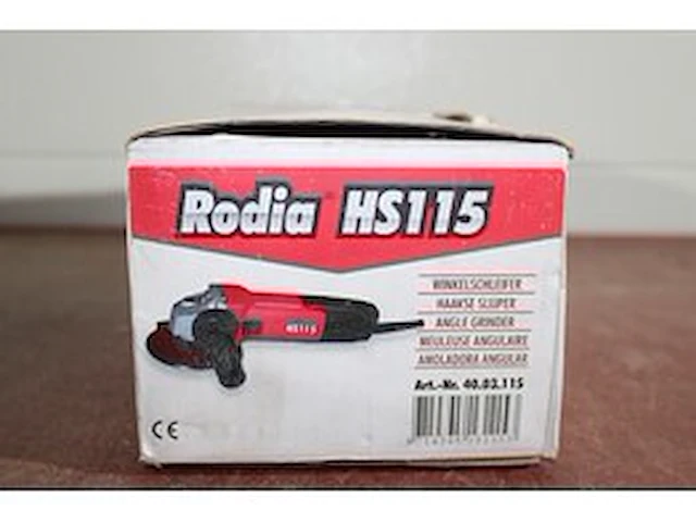 Rodia® haakse slijper - afbeelding 1 van  3