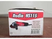 Rodia® haakse slijper
