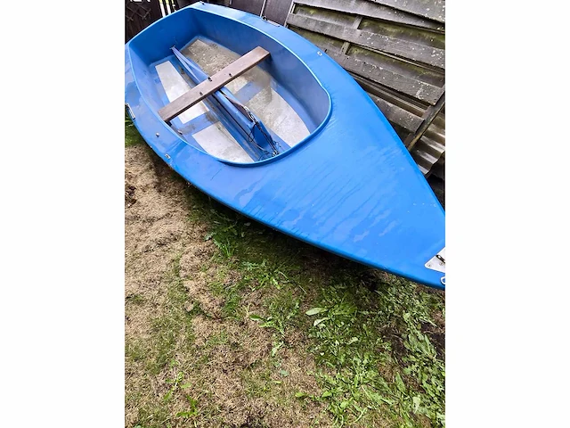 Roeiboot blauw - afbeelding 4 van  7
