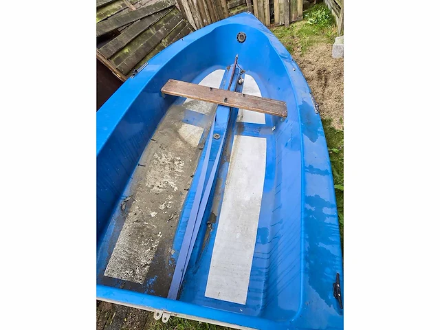 Roeiboot blauw - afbeelding 4 van  7