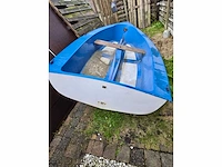 Roeiboot blauw - afbeelding 5 van  7