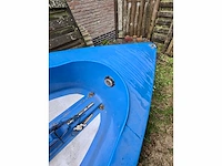 Roeiboot blauw - afbeelding 2 van  7