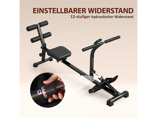 Roeimachine, buiktrainer - afbeelding 6 van  7