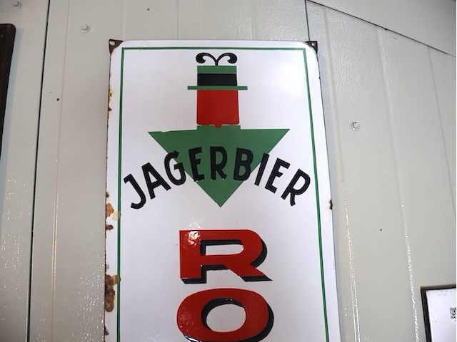 Roelants jagerbier emaille - afbeelding 2 van  6
