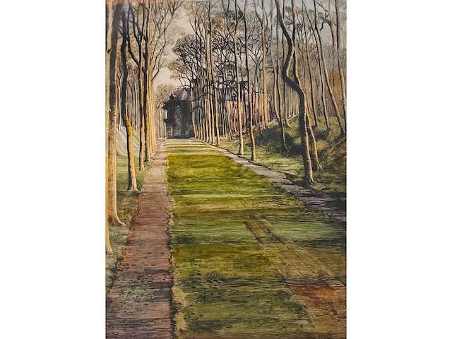 Roelf gerbrands - parklaan - kleurenets - afbeelding 1 van  5