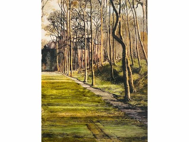 Roelf gerbrands - parklaan - kleurenets - afbeelding 2 van  5