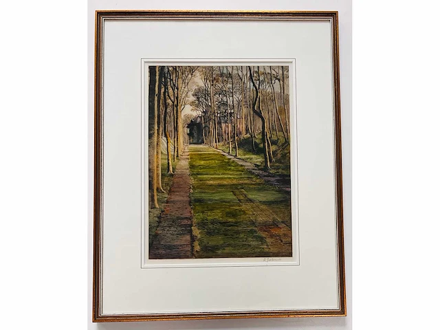 Roelf gerbrands - parklaan - kleurenets - afbeelding 3 van  5
