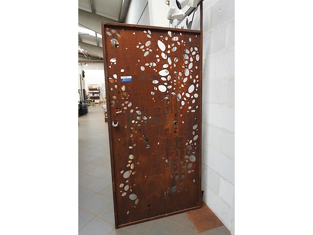 Roest design paravent buco | 100×200 cm - afbeelding 1 van  5