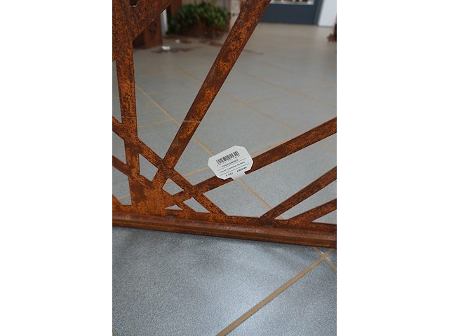 Roest design paravent cosmo | 80×120 cm - afbeelding 2 van  4
