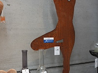 Roest design – yogameisje | h135 cm - afbeelding 1 van  3