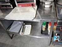 Roestvrij stalen meubelset met inhoud - afbeelding 5 van  5
