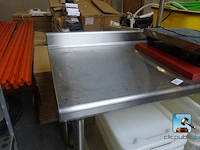 Roestvrij stalen tafel - afbeelding 2 van  2