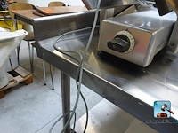Roestvrij stalen tafel - afbeelding 2 van  2